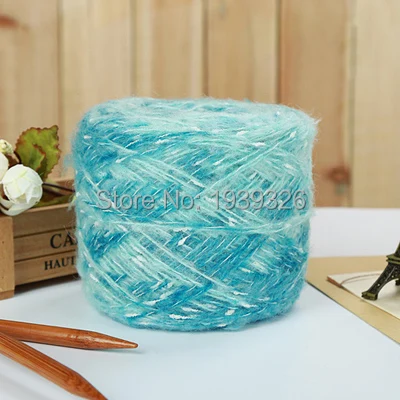 5 pcs Segment Dyed Merino Wool Yarn Mohair Soft Fine Knitting Fancy Crochet yarn thread Skein For Scarf | Дом и сад