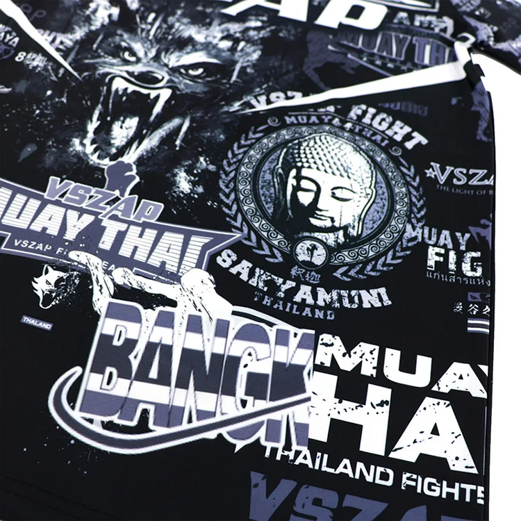 VSZAP Mma Rashguard спортивная рубашка мужская футболка для бега компрессионная футболка для фитнеса Спортивная футболка для мужчин Jiu Jitsu