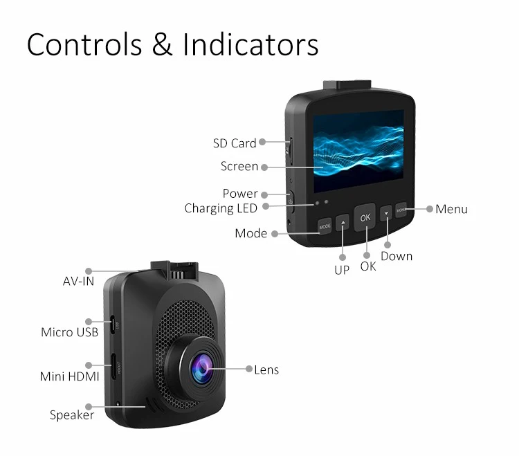 Conkim Новинка 4K видеорегистратор Автомобильная камера WIFI 2 35 &quotВнешний GPS