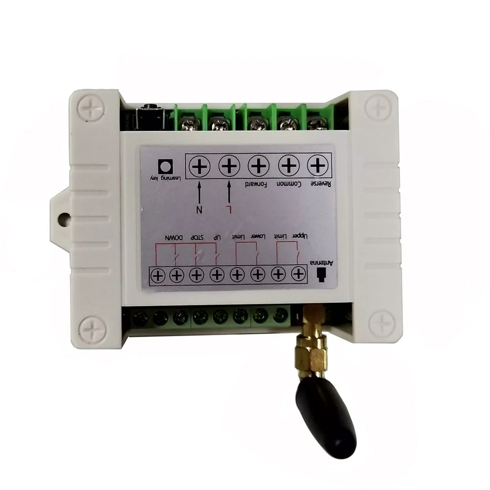Высокая мощность 110V 220V AC 10A мотор беспроводной пульт дистанционного управления