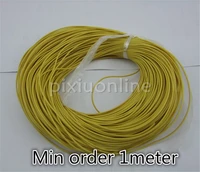1meterpack k972b 1mm yellow color copper conductor wire 7lines hinge insulated wire free shipping russia