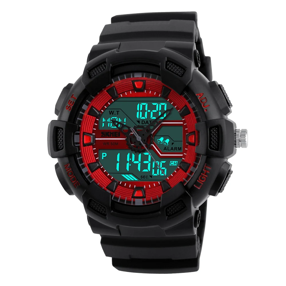 Часы наручные SKMEI Мужские Цифровые спортивные модные повседневные