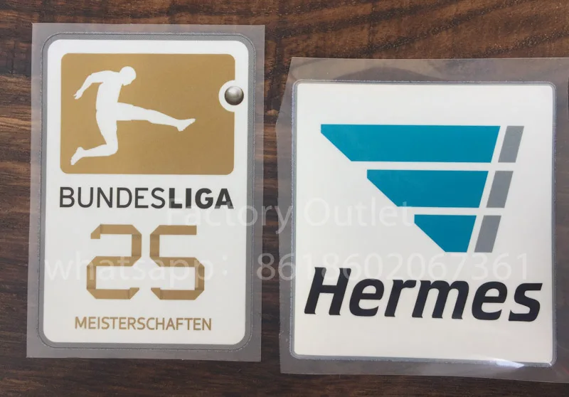 Новинка 2016 года нашивки Лиги bundes Чемпион Лига 25 meisterбелен бесплатная доставка|patch