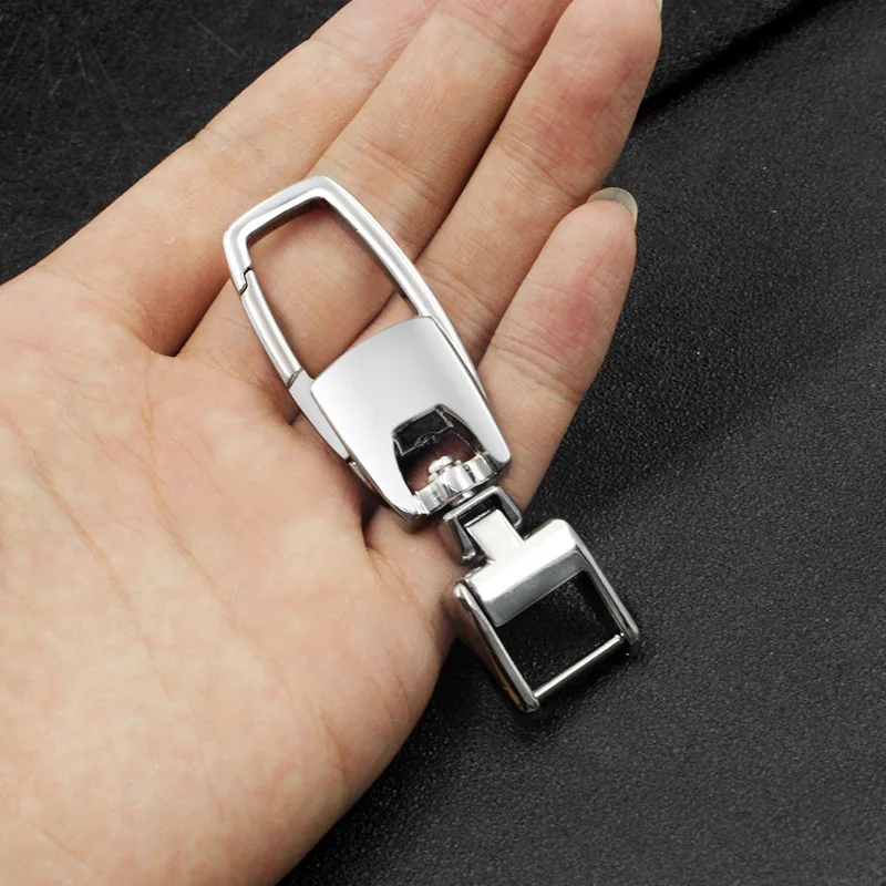 2020 креативный вращающийся двойной USB брелок из нержавеющей стали