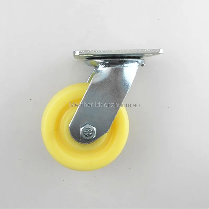 

4 PCS 4 inch Heavy Duty Good nylon Casters High Quality Wheel For Trolley