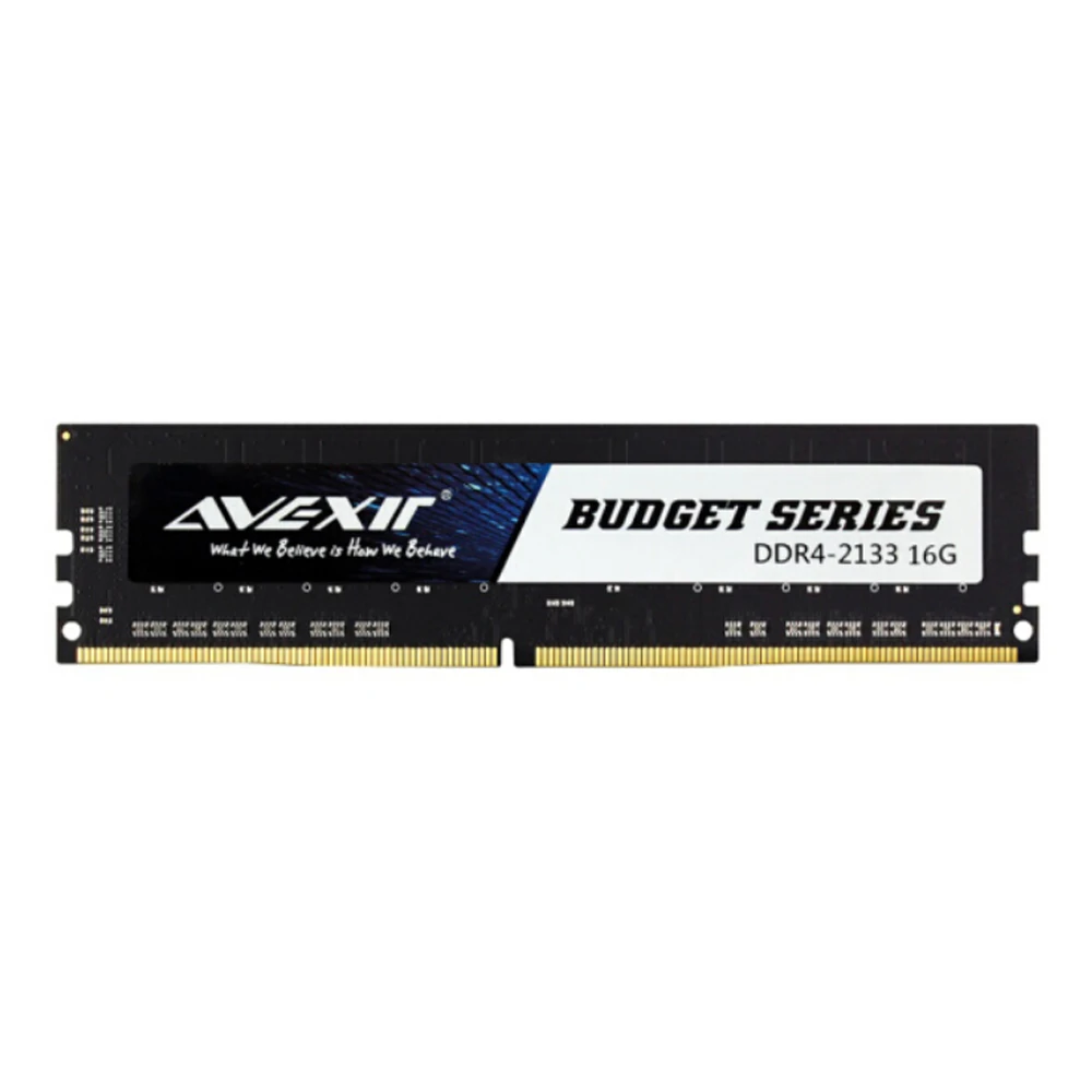 Оперативная память AVEXIR DDR4 4 ГБ/8 ГБ/16 ГБ настольная 2133 МГц/2400 МГц напряжение памяти