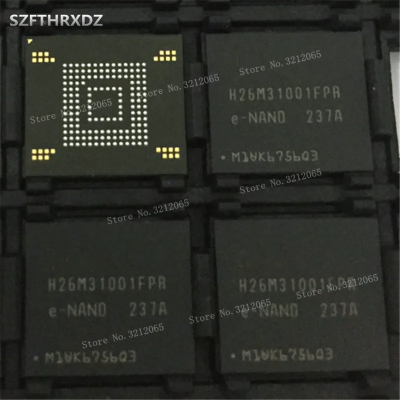 100% Новый оригинальный H26M31001FPR H26M31001FPRE-NAND EMMC BGA | Электронные компоненты и
