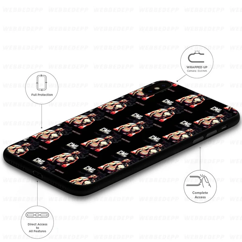 WEBBEDEPP майка Тайсон бокс мягкий чехол для Xiaomi Mi 9T 9 8 SE 6 A1 A2 A3 Lite MiA1 MiA2 MiA3 F1 MAX 3 Mi8 CC9E CC9 |
