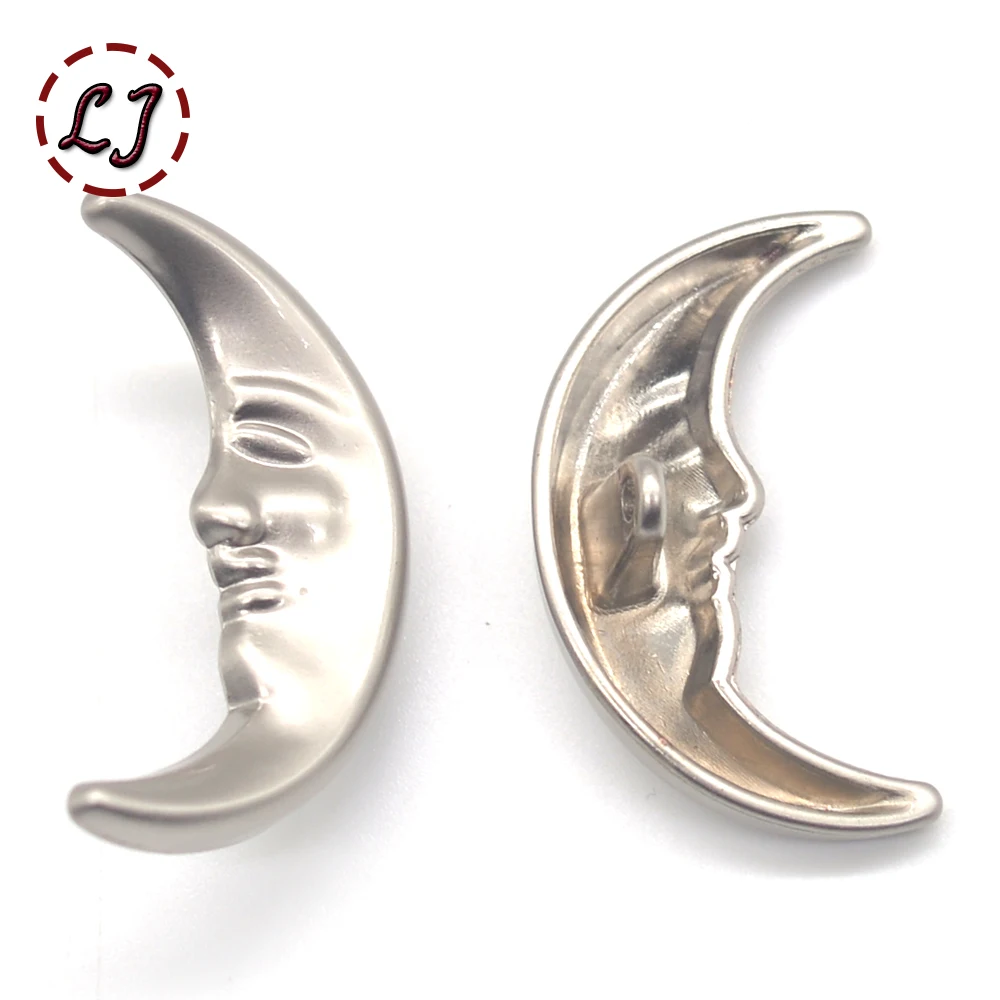 Новинка 10 шт./лот высокое качество металлическая швейная кнопка в стиле Луны