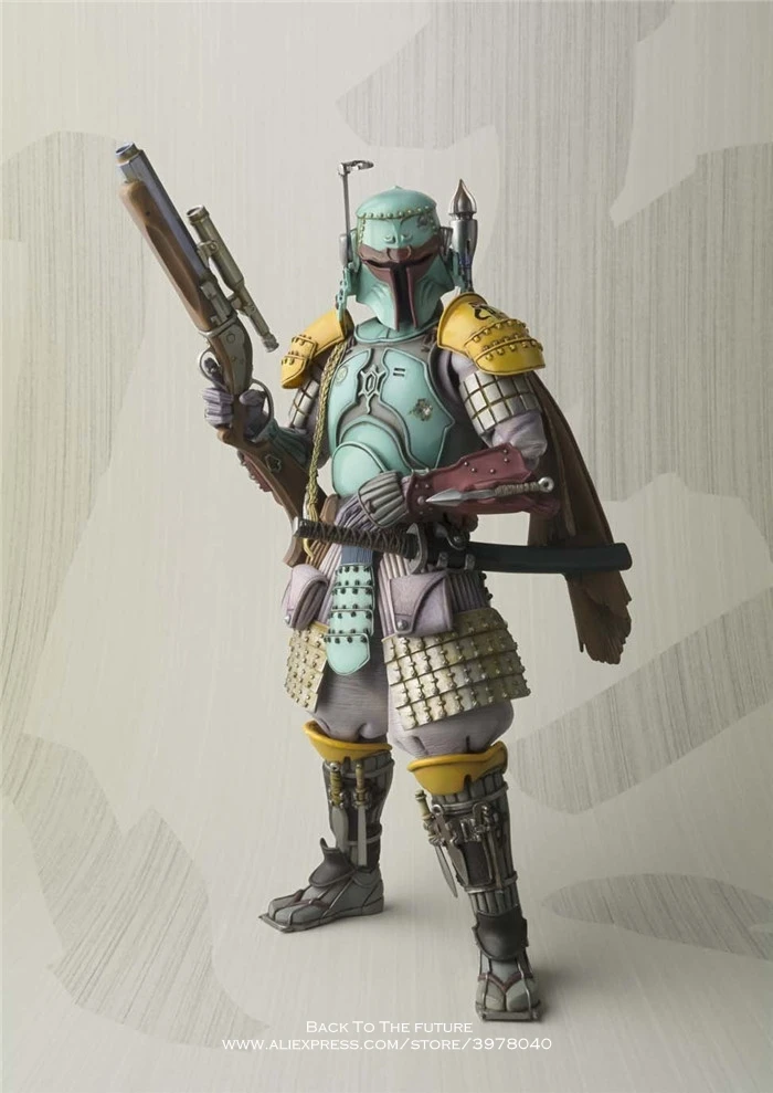 Disney Star Wars Boba Фетт 18 см фигурка аниме украшение коллекция кукла мини-игрушка