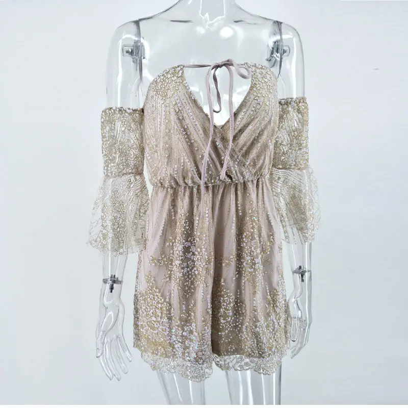 Как ромашка 2 способа ношения блестками Для женщин комбинезон короткие