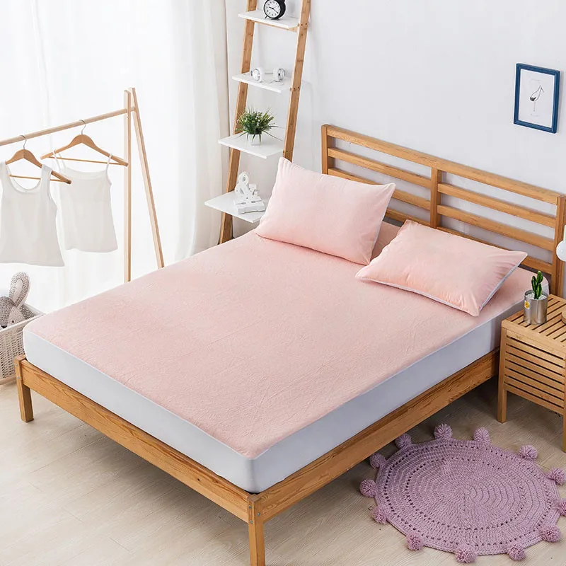 1 шт. Одноместный водонепроницаемый чехол для матраса дышащий детей взрослых