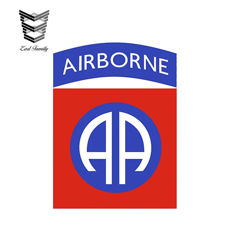 EARLFAMILY 12 см x 9 американская армия 82nd виниловая эмблема графическая наклейка
