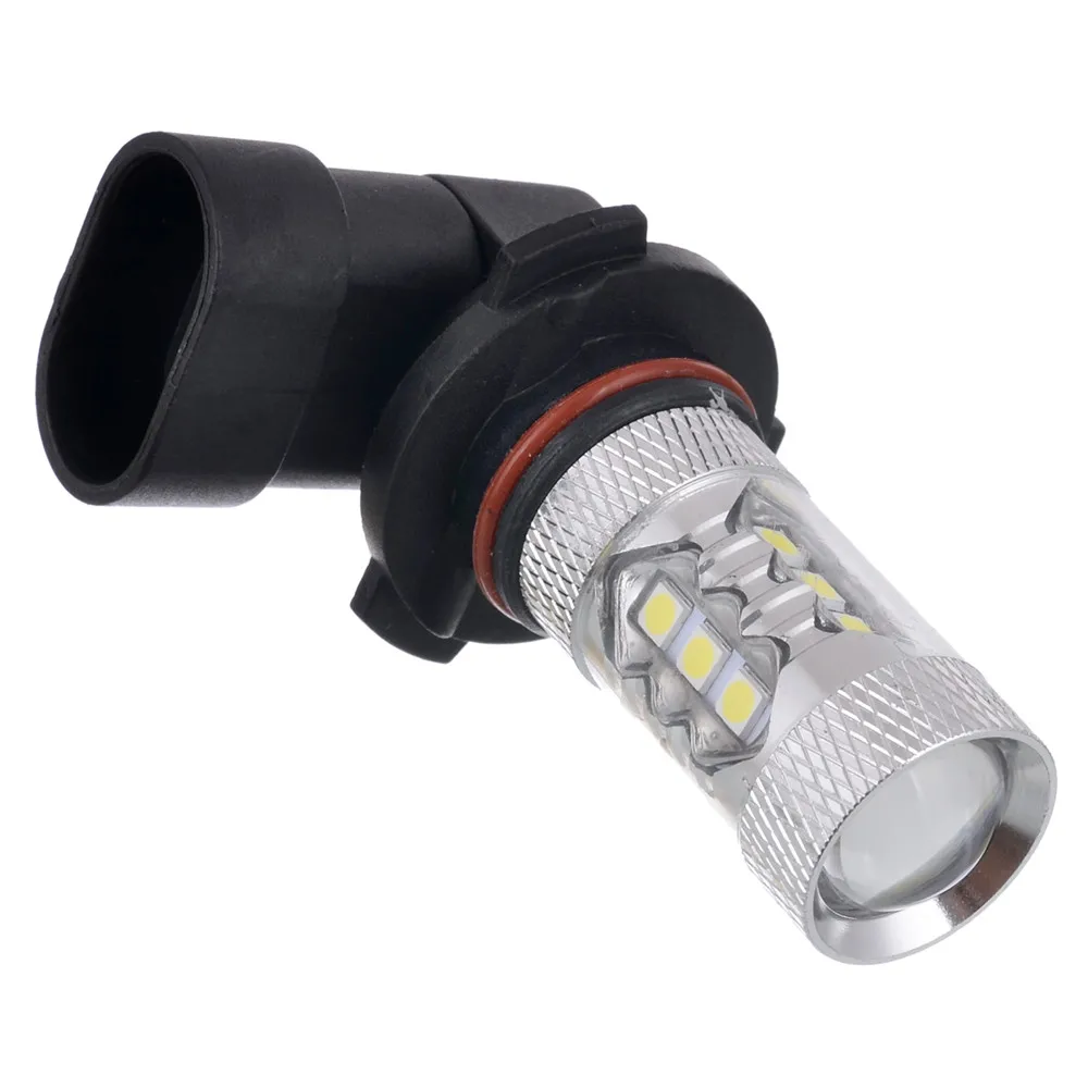 Новый 12 в 1 пара 80 Вт 3030 16SMD белый 9006 HB4 высокомощный светодиодный светильник для