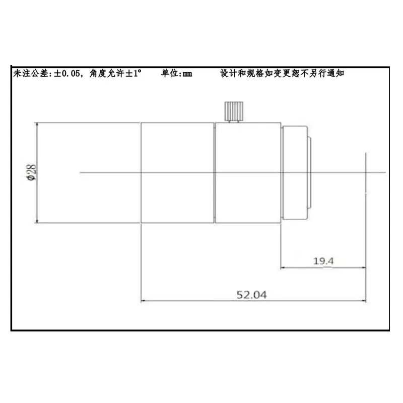 2019 новый продукт 1/1.5 &quotF1.6 8MP 9 5 мм объектив камеры видеонаблюдения с промышленным