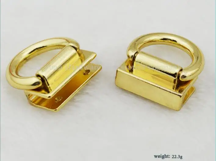 (10 шт./лот) новые женские кольца из сплава под давлением для сумок застежка на руку