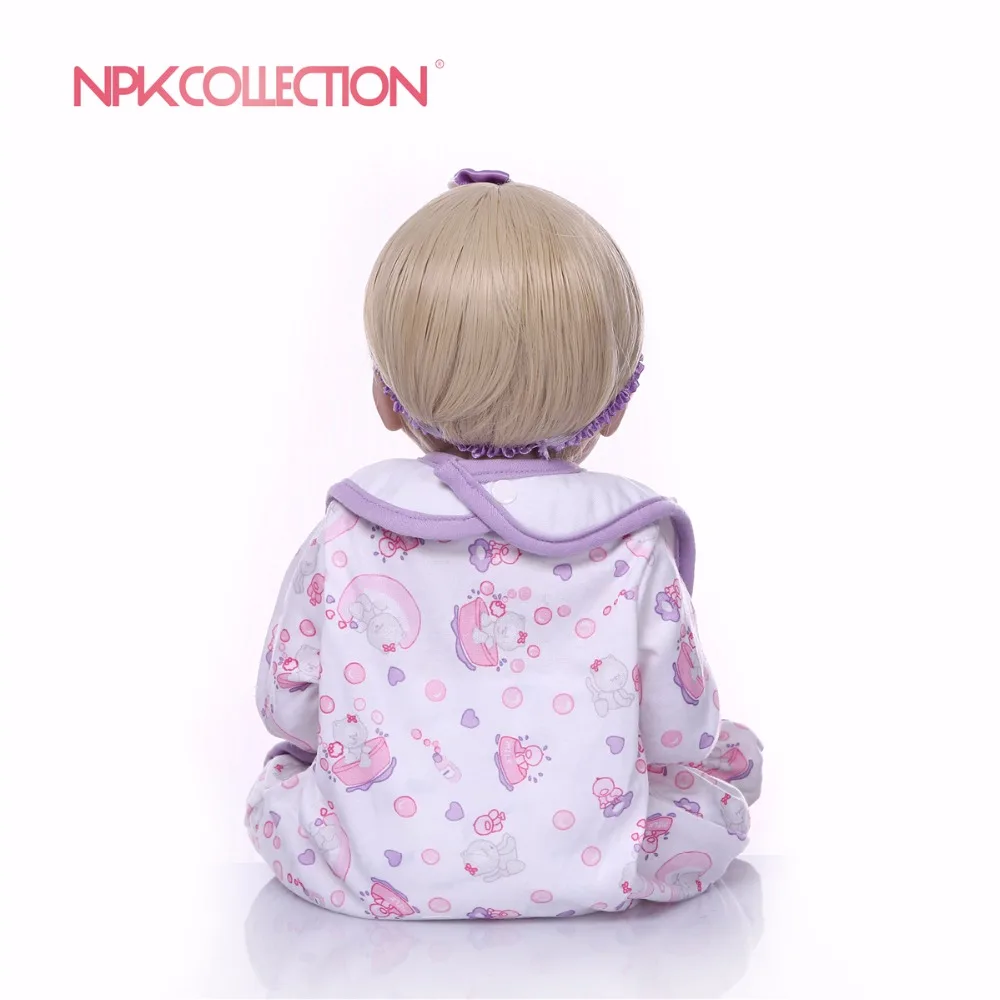 Кукла реборн NPKCOLLETION силиконовая виниловая 47 см | Игрушки и хобби