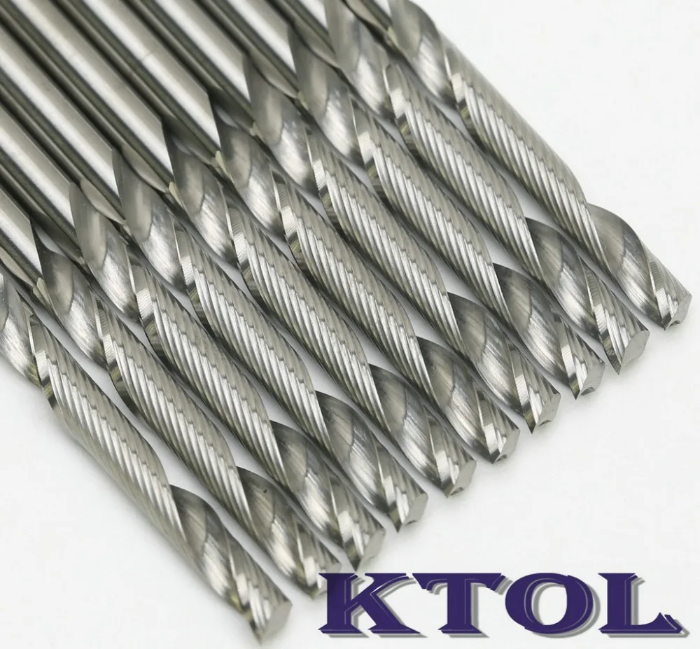 Custom 10pc 3.0*17MM Single Flute End Mill Carbide Cutters Engraving Bits CNC Router Tool for Acrylic Spiral Milling Cutter Bit |