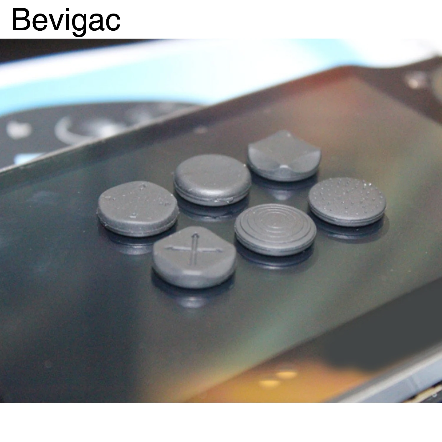 Bevigac 6 шт. Силиконовый колпачок для захвата большого пальца джойстик аналоговый