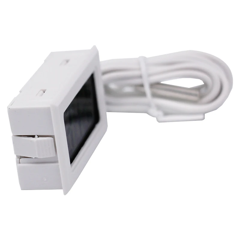 200 шт./лот цифровой мини термометр с ЖК дисплеем и датчиком температуры для