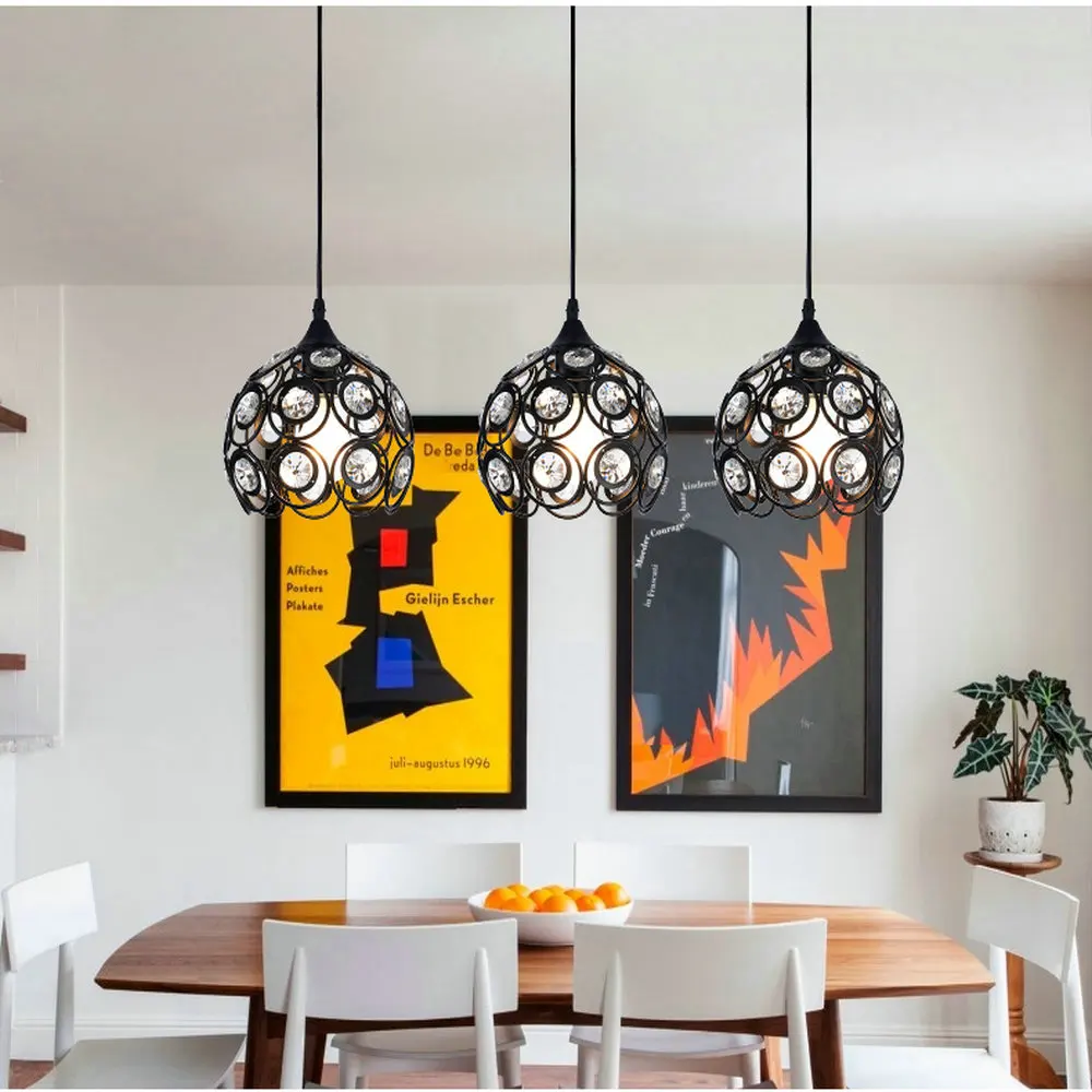 Современные потолочные светильники K9 из прозрачного стекла светодиодные лампы