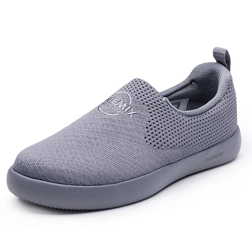 GRAY-MEN ONEMIX new men's shoes light trekking shoes women soft deodorant insoleall-match outdoor walking men Skateboarding Shoes - Цвет: GRAY-MEN