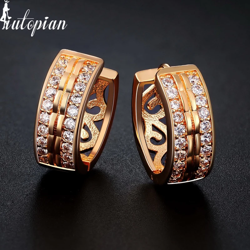 Женские серьги кольца Iutopian высококачественные элегантные на День святого