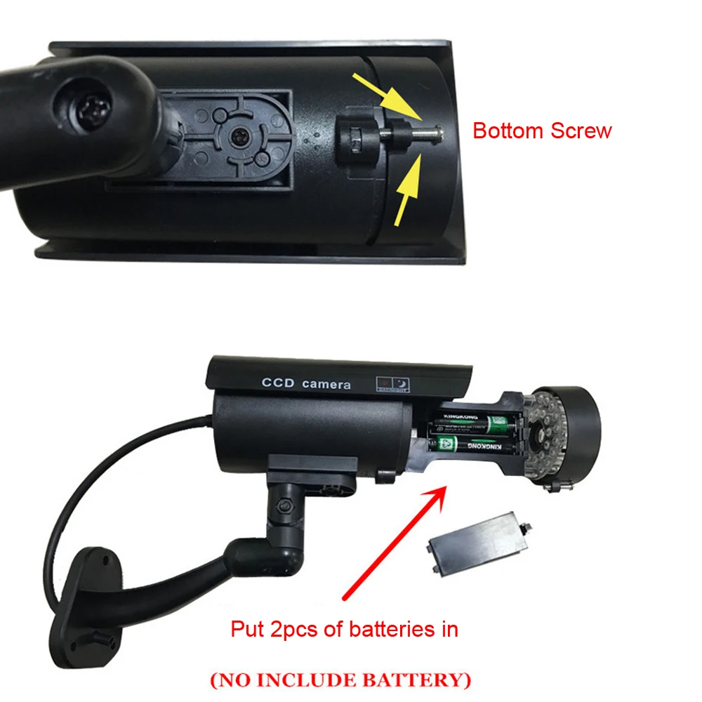 Муляж 4 шт. цилиндрической камеры наружного и внутреннего наблюдения