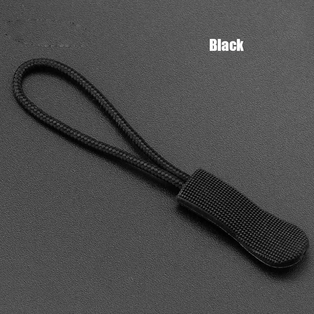 Black 2 шт. дорожная сумка, чемодан, палатка, рюкзак на молнии, потяните съемник, верёвка для упражнений, фиксатор бирки, застежка на молнии, сменный зажим, сломанная пряжка - Цвет: Black