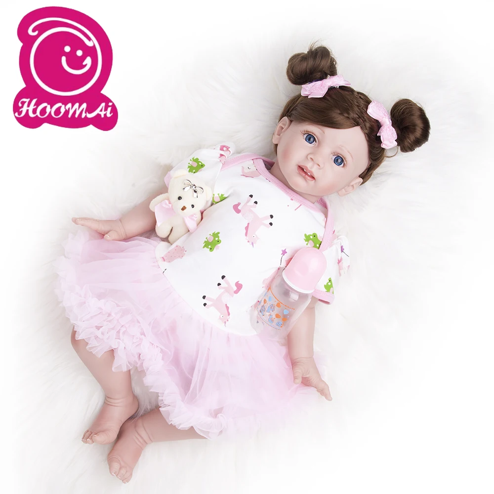 60 см силиконовые виниловые игрушки Reborn Baby Doll для девочек принцесса малыш живые