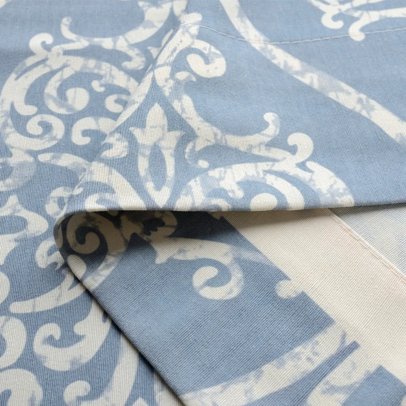 

Modern Simple European Curtains Polyester Cotton Semi Shade Window Curtain Bedroom Living Room Curtain