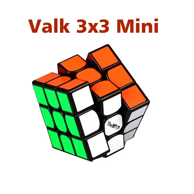 Mofangge Valk Mini 3*3 черный/кубик головоломка без наклеек идея для подарка на Рождество и