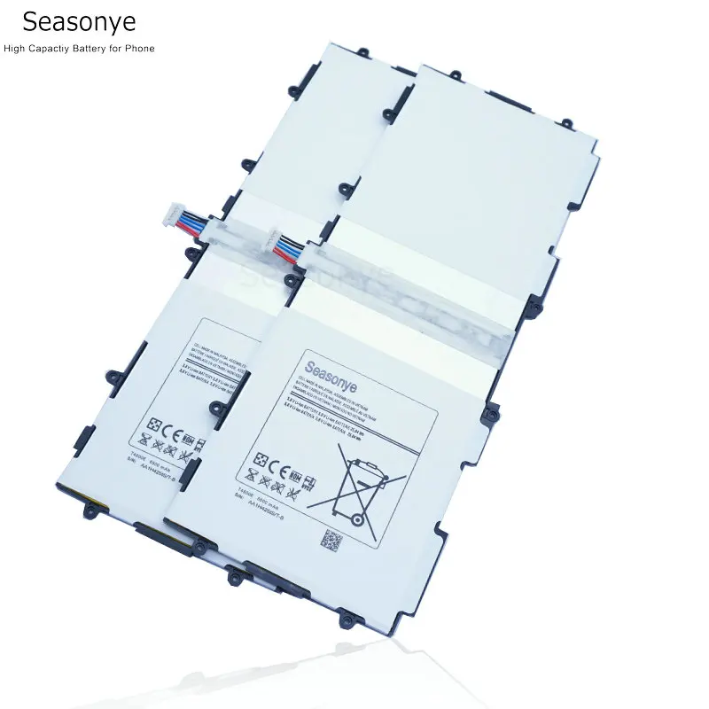 Seasonye 2 шт./лот 6800 мА/ч T4500E Замена литий полимерный аккумулятор для Samsung galaxy Tab 3 10 1