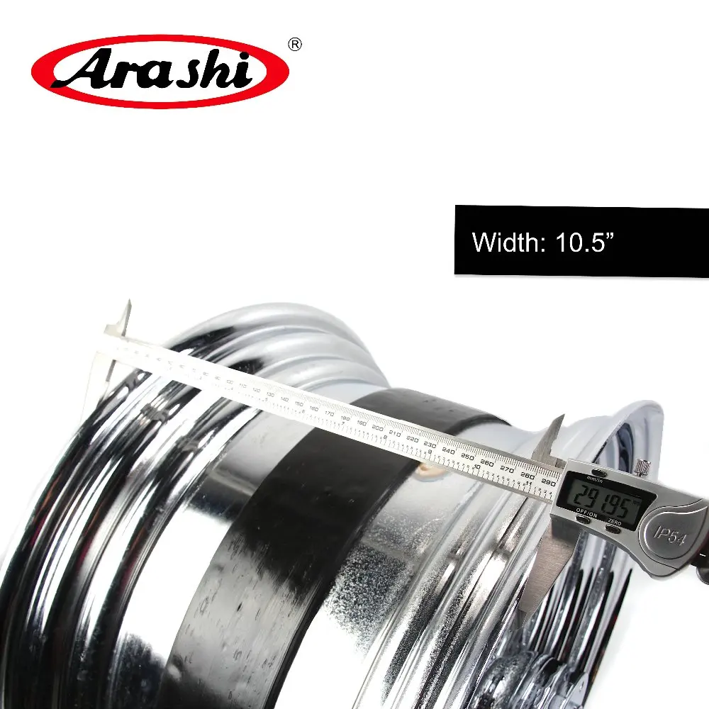 Хромированный задний обод колеса Arashi 18x10 5 дюйма для Harley Davidson FLSTC FAT BOY модификация