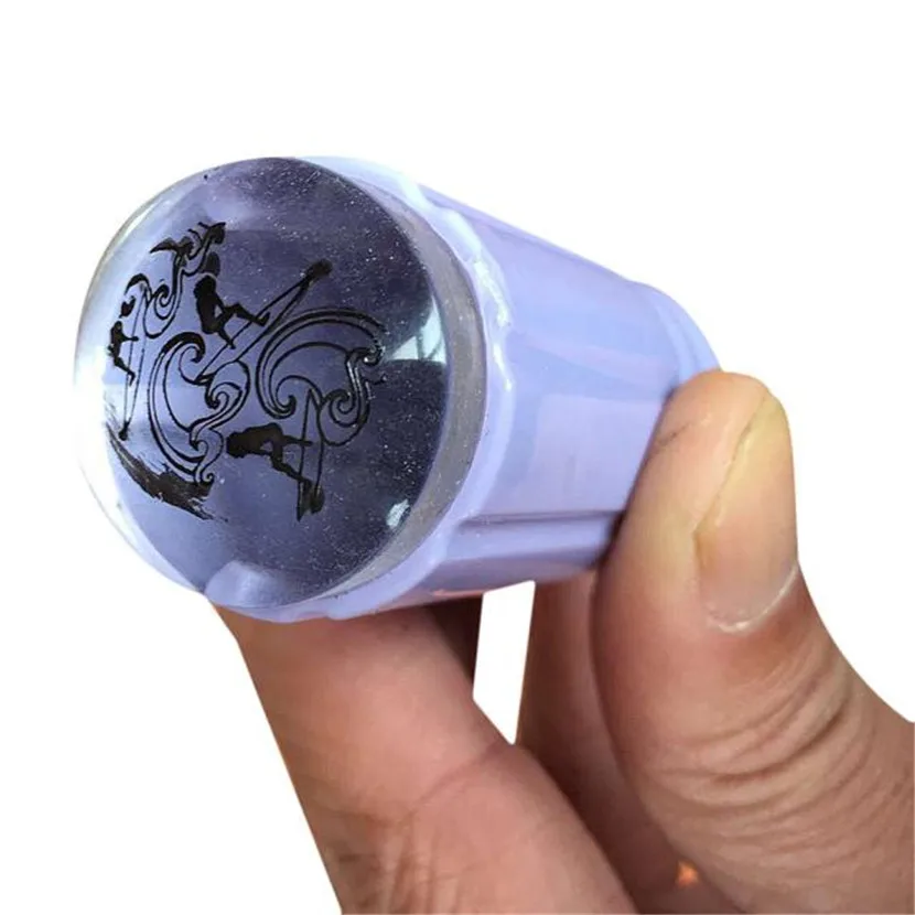 Ногтей штамп скребок трафареты для дизайна ногтей принадлежности нанесения