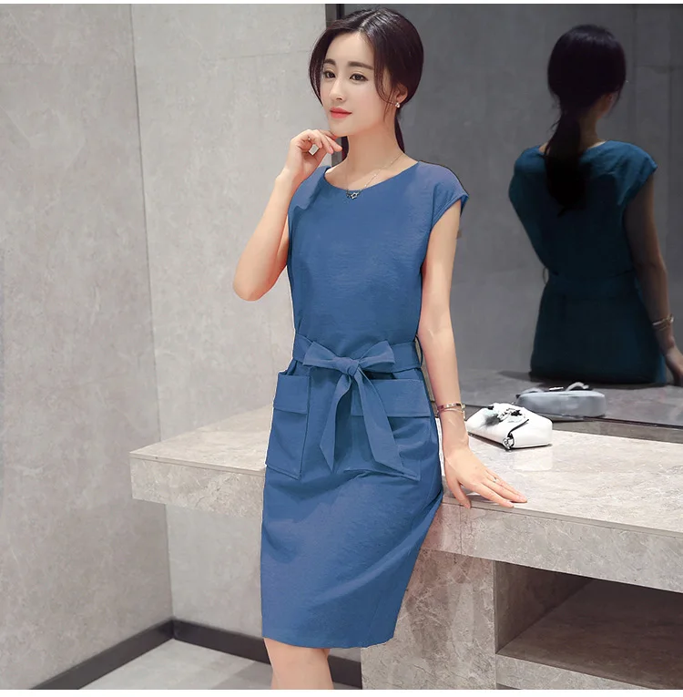 Летнее платье 2018 женское повседневное пляжное по колено кружевное сексуальные