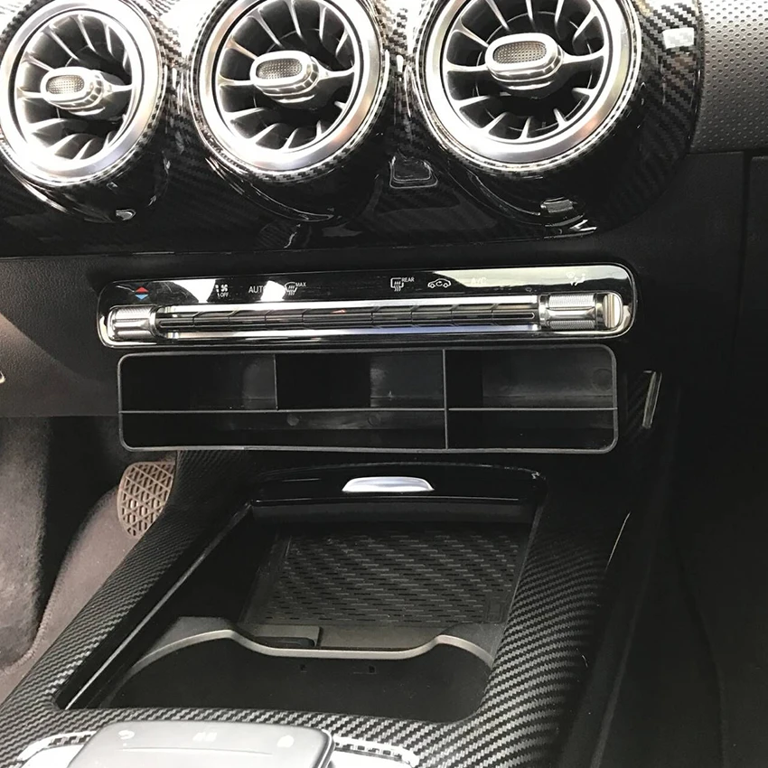 Центральная консоль коробка для хранения Контейнер держатель лоток Mercedes Benz A CLA