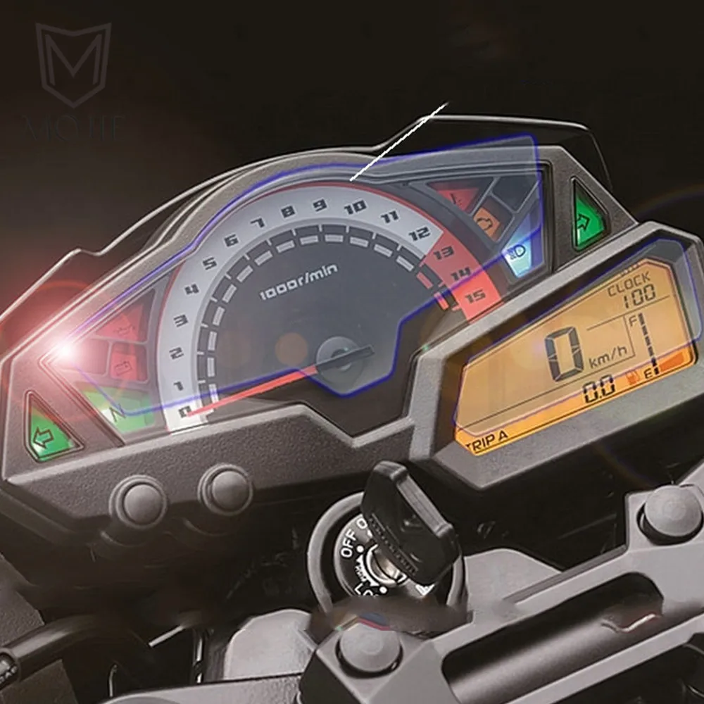 Для Kawasaki Z300 Z 300 2013 2016 NINJA NINJA300 спидометр наклейка Защитная пленка для экрана