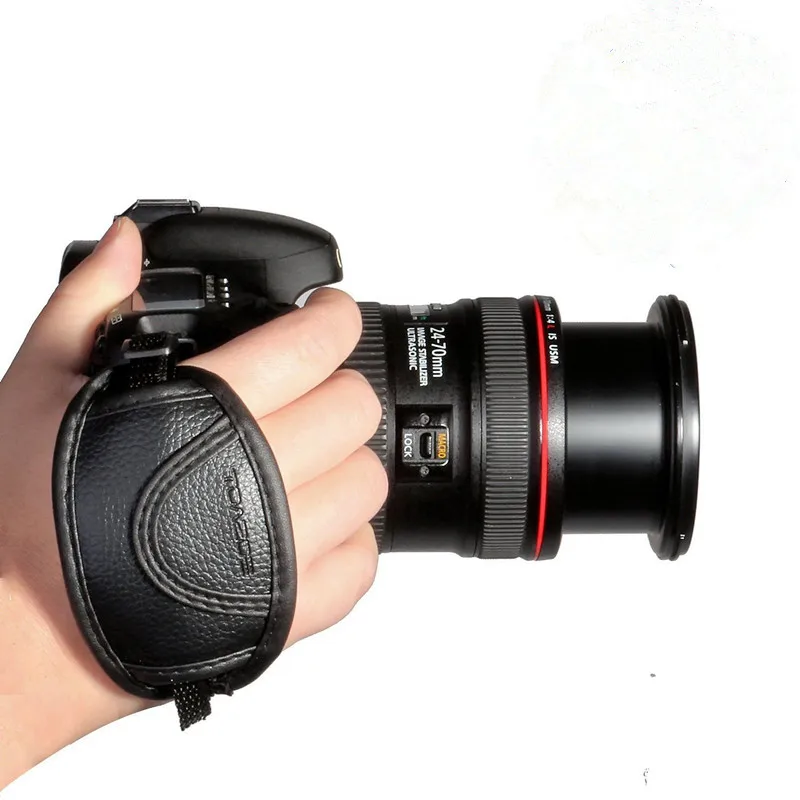 Кожаный ремешок TOAZOE с ручкой для беззеркальных камер Canon Fujifilm Nikon Sony и других