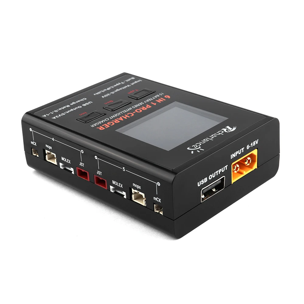 Зарядное устройство для аккумуляторов Ultra Power UP S6AC 6x4 35 W 1S AC/DC LiPO/LiHV с Micro MX mCPX JST