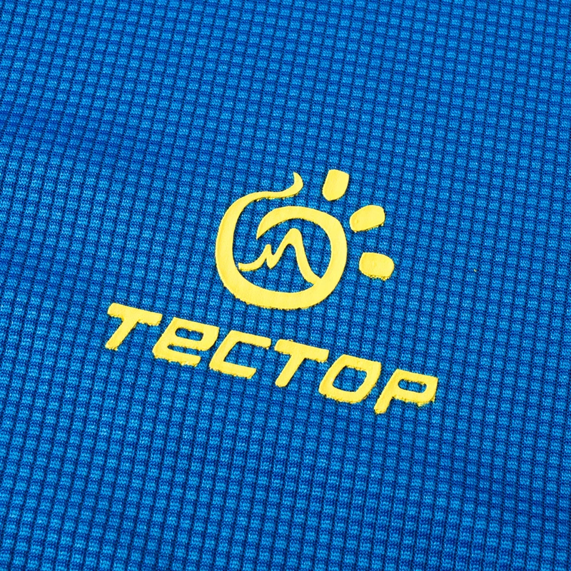 Мужская быстросохнущая футболка Tectop из полиэстера с длинными рукавами для