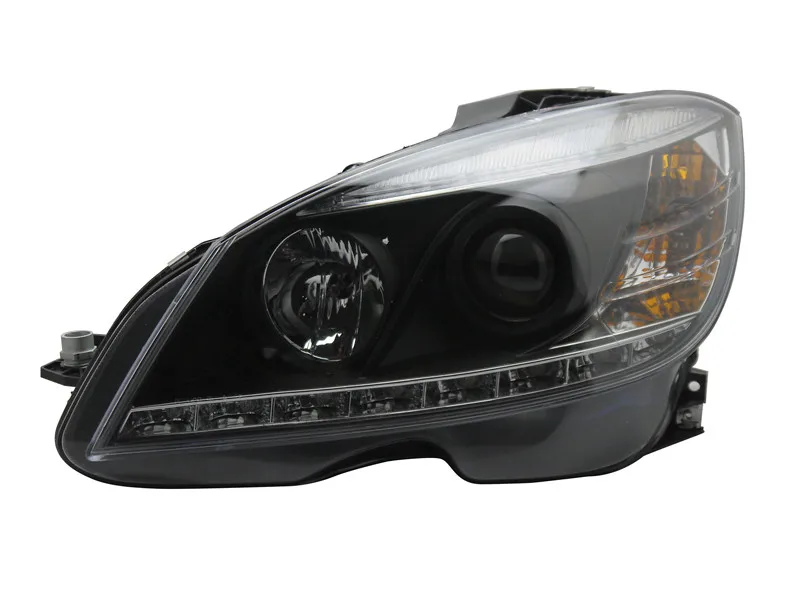VLAND Заводская Автомобильная фара для W204 фара для C260 C280 C180 C200 C220 C240 светодиодный фонарь 2007-2010 с ксеноновой лампой H7