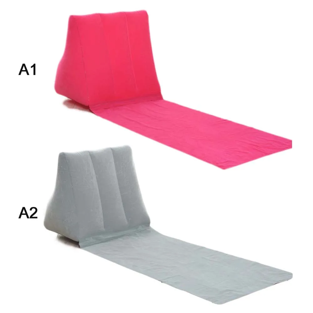 Надувной матрас для кемпинга пляжный коврик планшетофон с подушкой складной