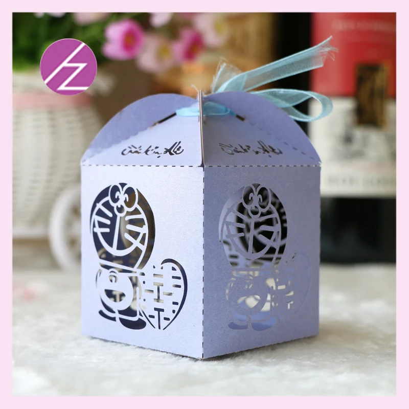 Бесплатная доставка DORAEMON дизайн Свадебные аксессуары конфетная Подарочная