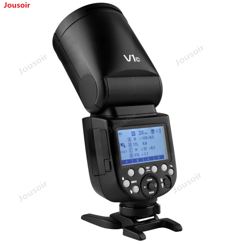Вспышка Godox V1 V1C V1N V1S V1F V1O ttl 1/8000s HSS литиевая батарея Speedlite вспышка для C N S O CD50 T03 Y