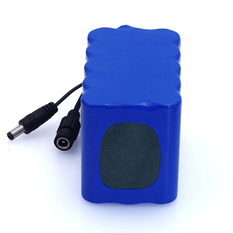 Liitokala 12V 10Ah 18650 li-lon аккумулятор 12 6 V 10000mAh с BMS плата защиты цепи DC 5 5*2 1mm + 1A зарядное