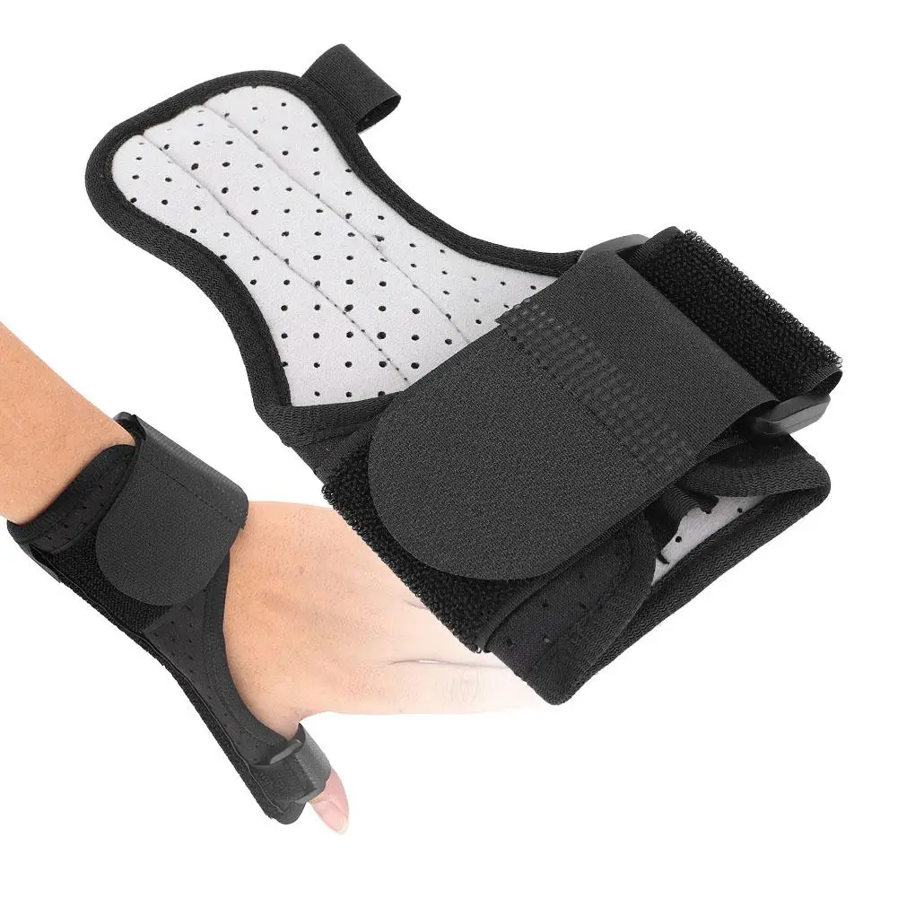 Бандаж на большой палец фиксатор запястья руки фиксатор Sprain шарнир фиксированная коррекция оболочка Браслет Фиксатор большого пальца поддержка s