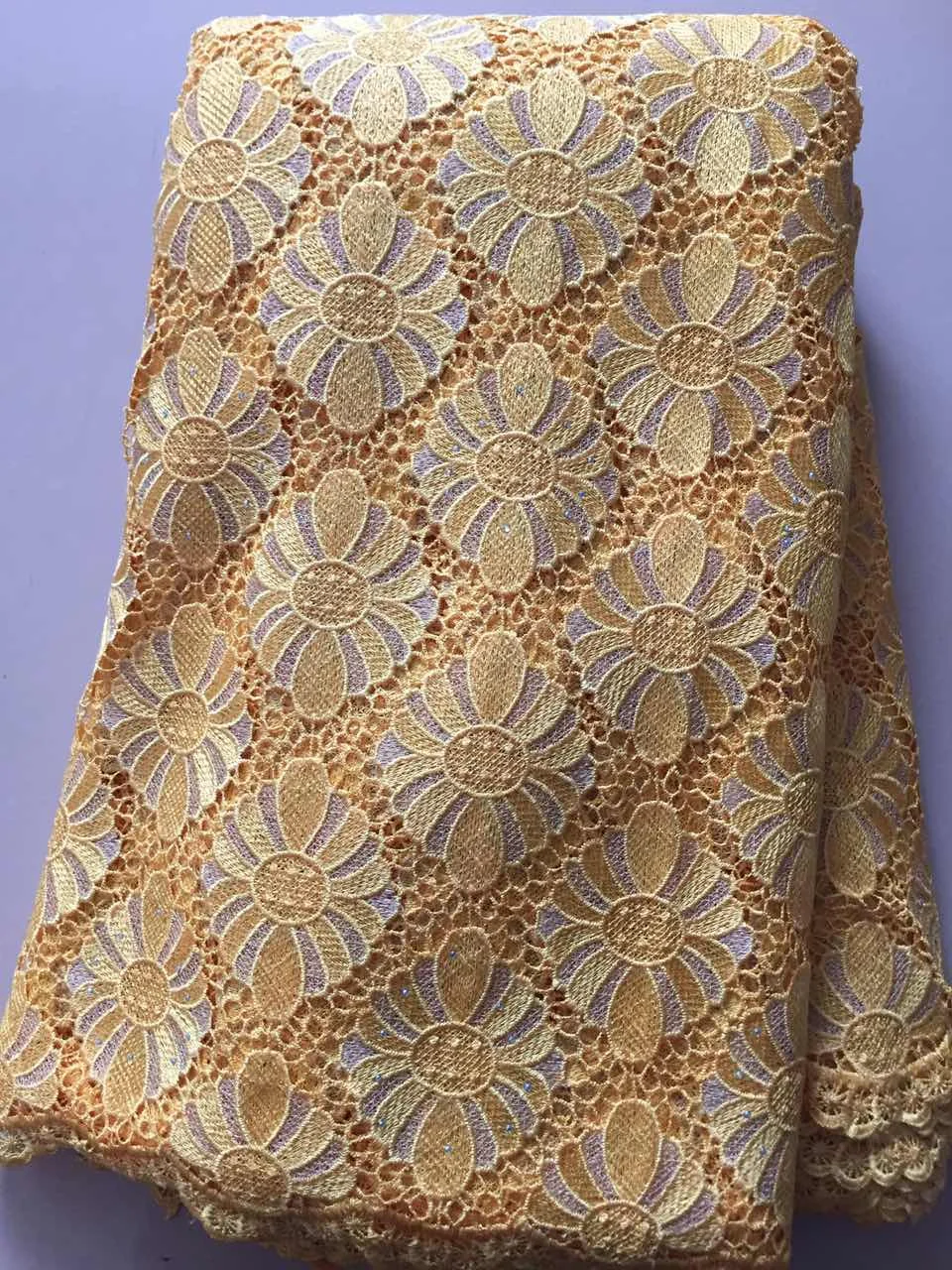 Wholesale African Guipure Lace Fabric High Quality Latest Nigeria Laces 2018 Cord Fabrics MJKY3001a | Дом и сад