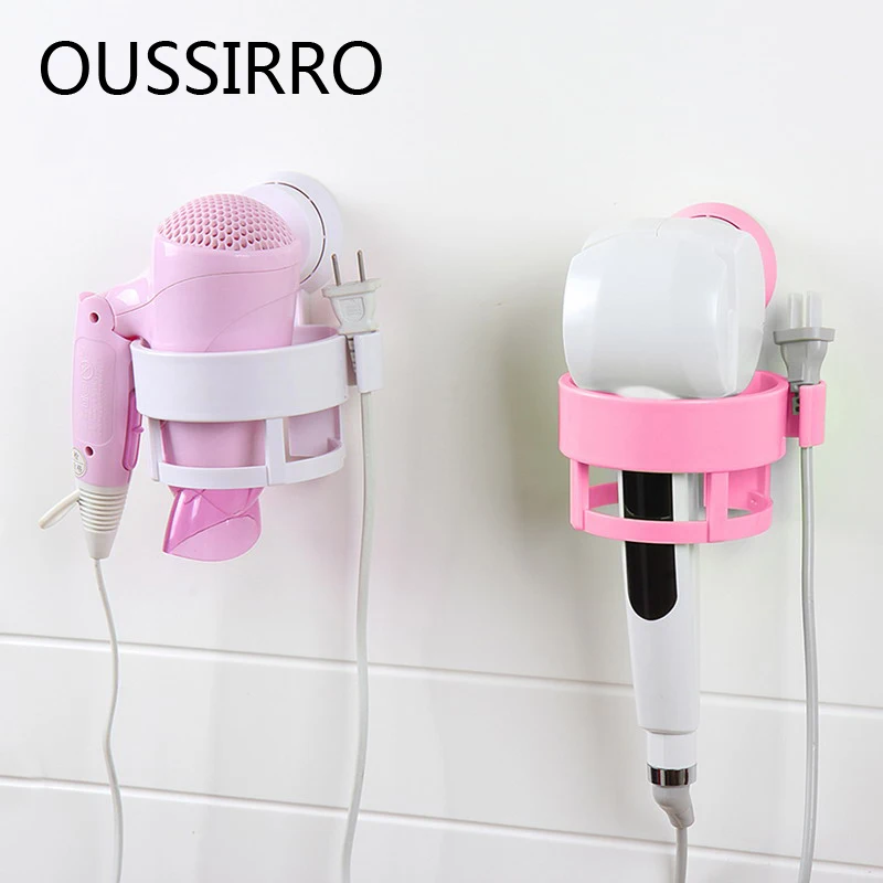 1 шт. настенный держатель для фена ванной комнаты Вакуумная присоска полка