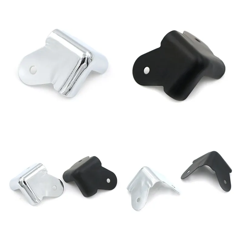 

1set Guitar Protector Iron Black CabinetAmplifier Stage Speaker Corner Protector